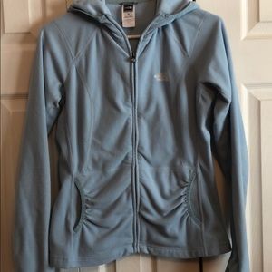The North Face hooded zip up. Women’s size Small